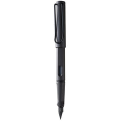 Lamy Safari Umbra Medium Nib Fountain Pen | Sturdy Plastic, Umbra | Metal Clip, Ergonomic Grip | Black Chromium-Plated Steel Nib | with Ink Cartridge T 10 Blue | with Converter Z 28