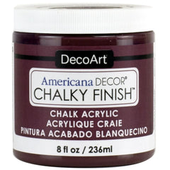 DECOART AMERICANA DÉCOR - CHALKY FINISH - ULTRA MATTE PAINT - 236 ML (8 OZ) BOTTLE - RENAISSANCE (37)