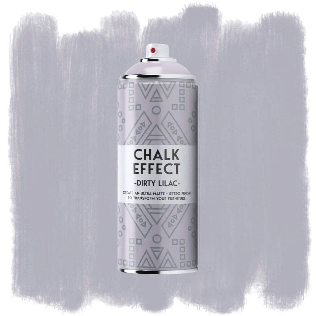 COSMOS CHALK EFFECT ACRYLIC PAINT - ULTRA MATTE RETRO FINISH - 400 ML CAN - DIRTY LILAC (N10)