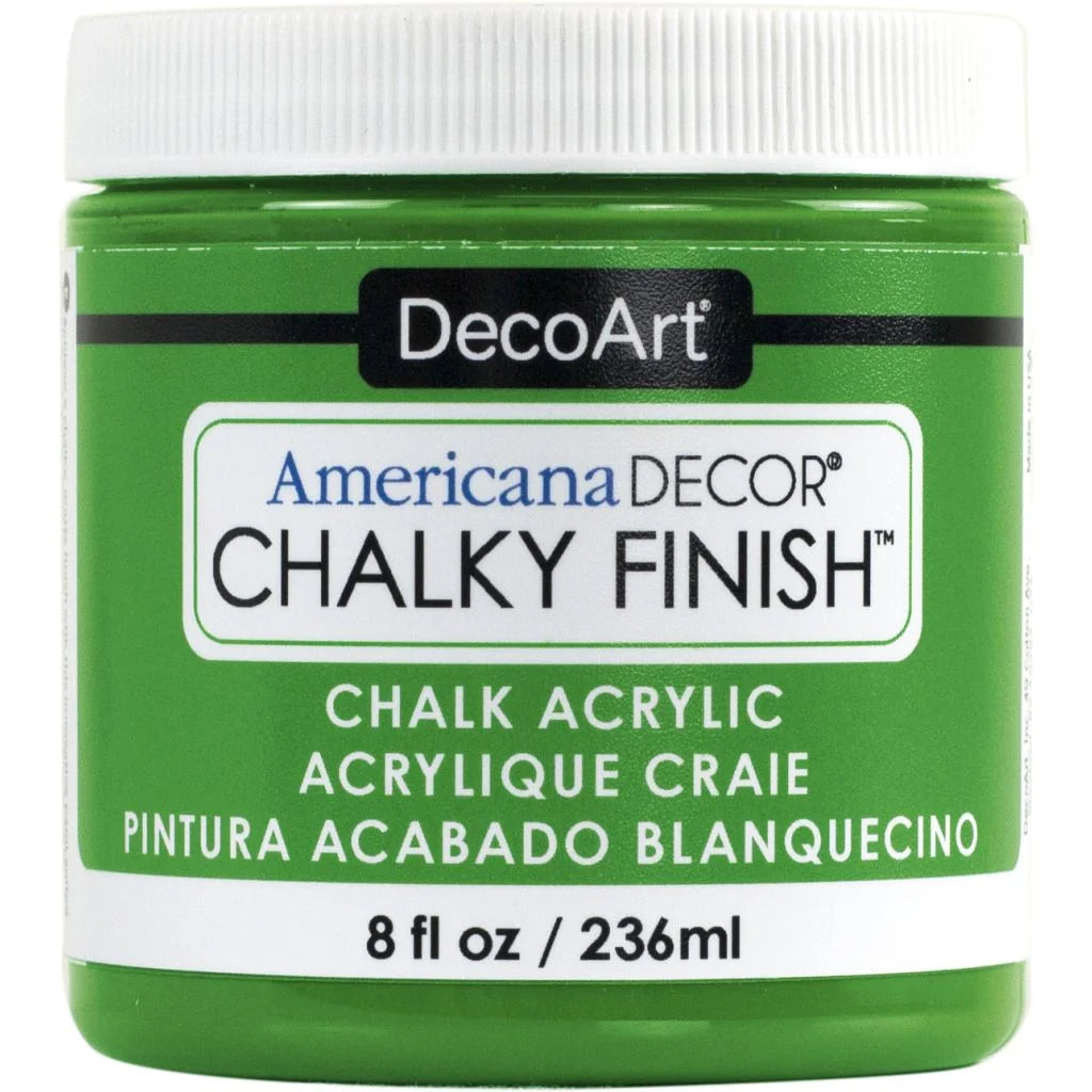 DECOART AMERICANA DÉCOR - CHALKY FINISH - ULTRA MATTE PAINT - 236 ML (8 OZ) BOTTLE - FORTUNE (15)