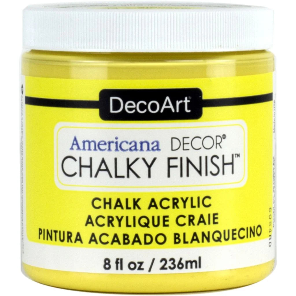 DECOART AMERICANA DÉCOR - CHALKY FINISH - ULTRA MATTE PAINT - 236 ML (8 OZ) BOTTLE - REJUVENATE (32)