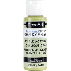 DECOART AMERICANA DÉCOR - CHALKY FINISH - ULTRA MATTE PAINT - 59 ML (2 OZ) BOTTLE - REVIVE (33)