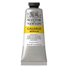 WINSOR & NEWTON GALERIA ACRYLIC COLOUR - TUBE OF 60 ML - MIXING WHITE (415)