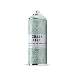 COSMOS CHALK EFFECT ACRYLIC PAINT - ULTRA MATTE RETRO FINISH - 400 ML CAN - MOROCCAN TURQUOISE (N09)