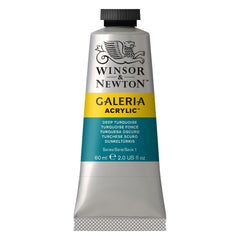 WINSOR & NEWTON GALERIA ACRYLIC COLOUR - TUBE OF 60 ML - DEEP TURQUOISE (232)