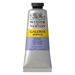 WINSOR & NEWTON GALERIA ACRYLIC COLOUR - TUBE OF 60 ML - PALE VIOLET (444)