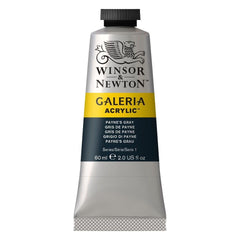 WINSOR & NEWTON GALERIA ACRYLIC COLOUR - TUBE OF 60 ML - PAYNE'S GRAY (465)