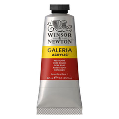 WINSOR & NEWTON GALERIA ACRYLIC COLOUR - TUBE OF 60 ML - RED OCHRE (564)