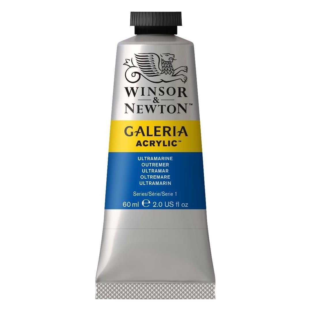 WINSOR & NEWTON GALERIA ACRYLIC COLOUR - TUBE OF 60 ML - ULTRAMARINE (660)