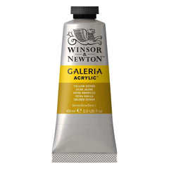 WINSOR & NEWTON GALERIA ACRYLIC COLOUR - TUBE OF 60 ML - YELLOW OCHRE (744)