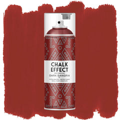 COSMOS CHALK EFFECT ACRYLIC PAINT - ULTRA MATTE RETRO FINISH - 400 ML CAN - DARK SANGRIA (N19)