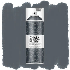 COSMOS CHALK EFFECT ACRYLIC PAINT - ULTRA MATTE RETRO FINISH - 400 ML CAN - SHADOW GREY (N20)