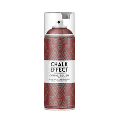 COSMOS CHALK EFFECT ACRYLIC PAINT - ULTRA MATTE RETRO FINISH - 400 ML CAN - CORAL BLUSH (N21)