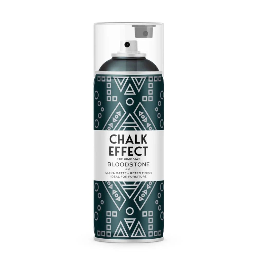 COSMOS CHALK EFFECT ACRYLIC PAINT - ULTRA MATTE RETRO FINISH - 400 ML CAN - BLOODSTONE (N22)