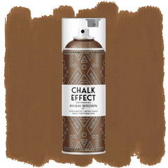 COSMOS CHALK EFFECT ACRYLIC PAINT - ULTRA MATTE RETRO FINISH - 400 ML CAN - KHAKI BROWN (N23)