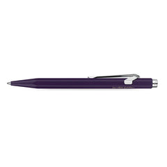 Caran D'Ache 849 Violet Jaune Fluo Ballpoint Pen - Dark Violet