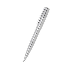 Hugo Boss Label Ballpoint Pen - Chrome