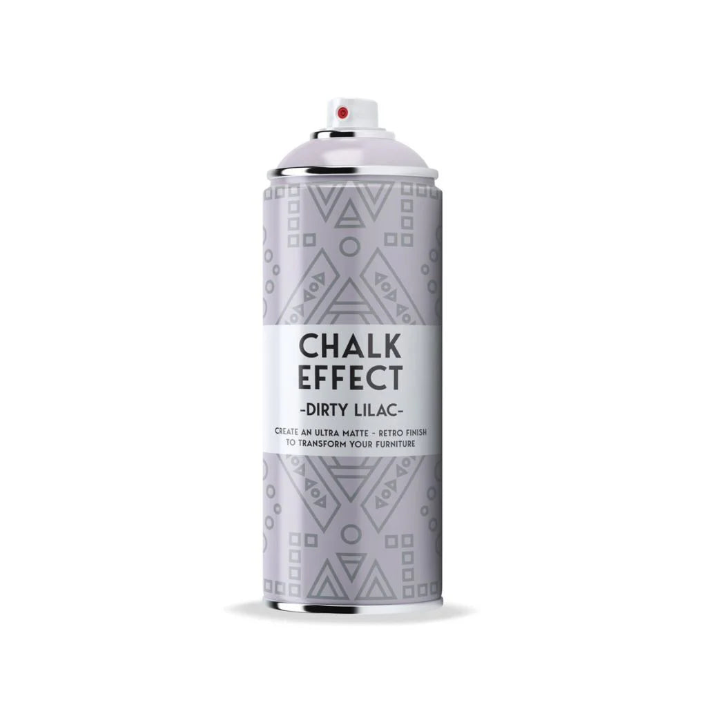 COSMOS CHALK EFFECT ACRYLIC PAINT - ULTRA MATTE RETRO FINISH - 400 ML CAN - DIRTY LILAC (N10)