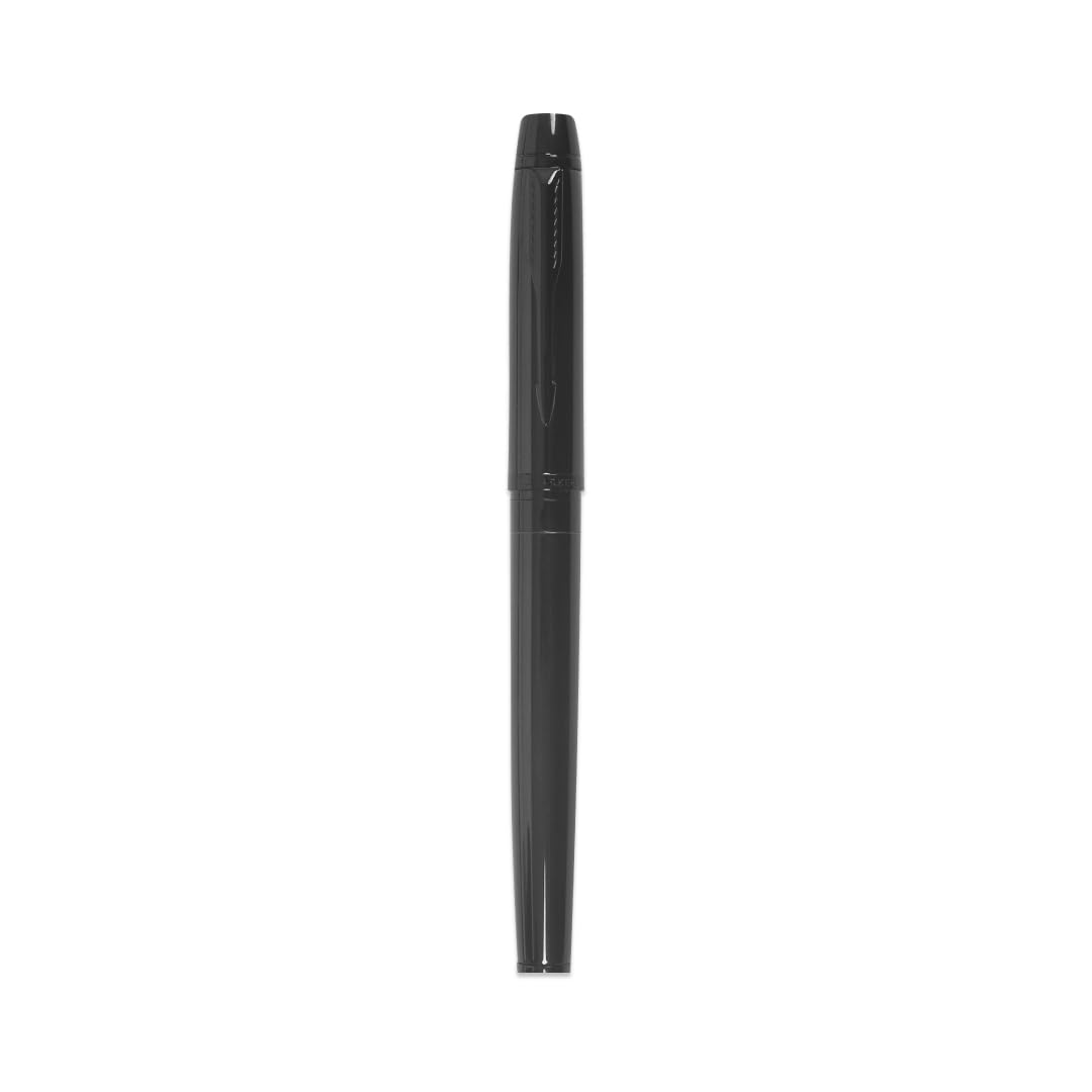 Parker Odyssey Laque Black Metal Trim Roller Ball Pen