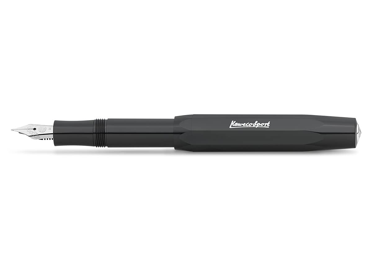 Kaweco Skyline Sport Fountain Pen Black (Broad Nib)