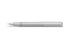 Kaweco Liliput Fountain Pen Silver Pen Nib: F - Fine