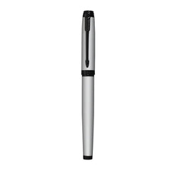 Parker Ambient Dark Grey Black Metal Trim Roller Ball Pen