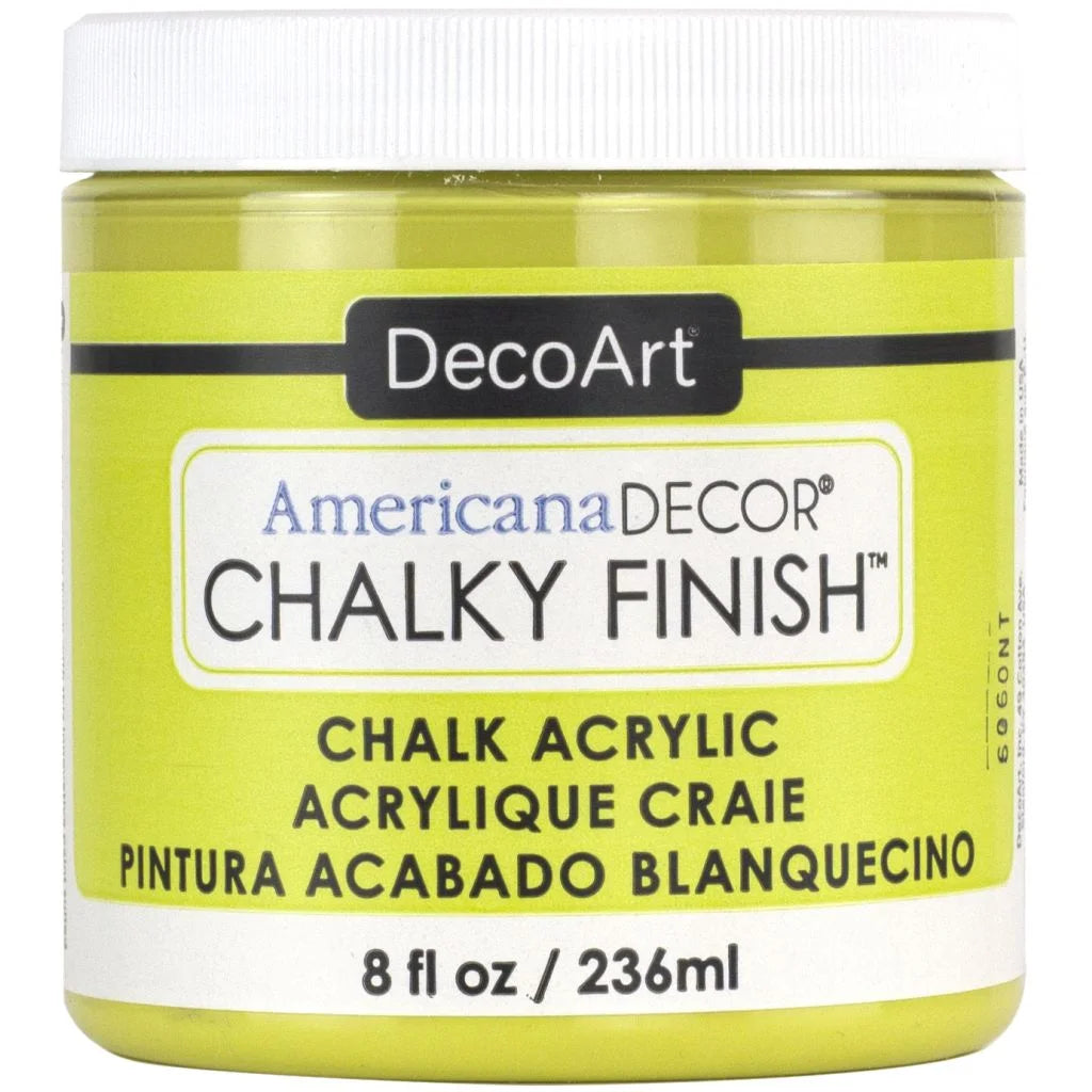 DECOART AMERICANA DÉCOR - CHALKY FINISH - ULTRA MATTE PAINT - 236 ML (8 OZ) BOTTLE - BESTOW (38)