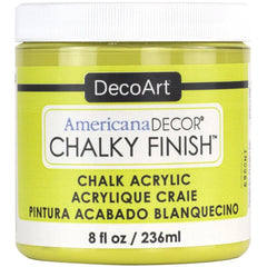 DECOART AMERICANA DÉCOR - CHALKY FINISH - ULTRA MATTE PAINT - 236 ML (8 OZ) BOTTLE - BESTOW (38)