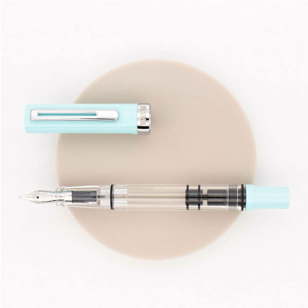 TWSBI,Fountain Pen ECO T Mint Blue Medium Nib.