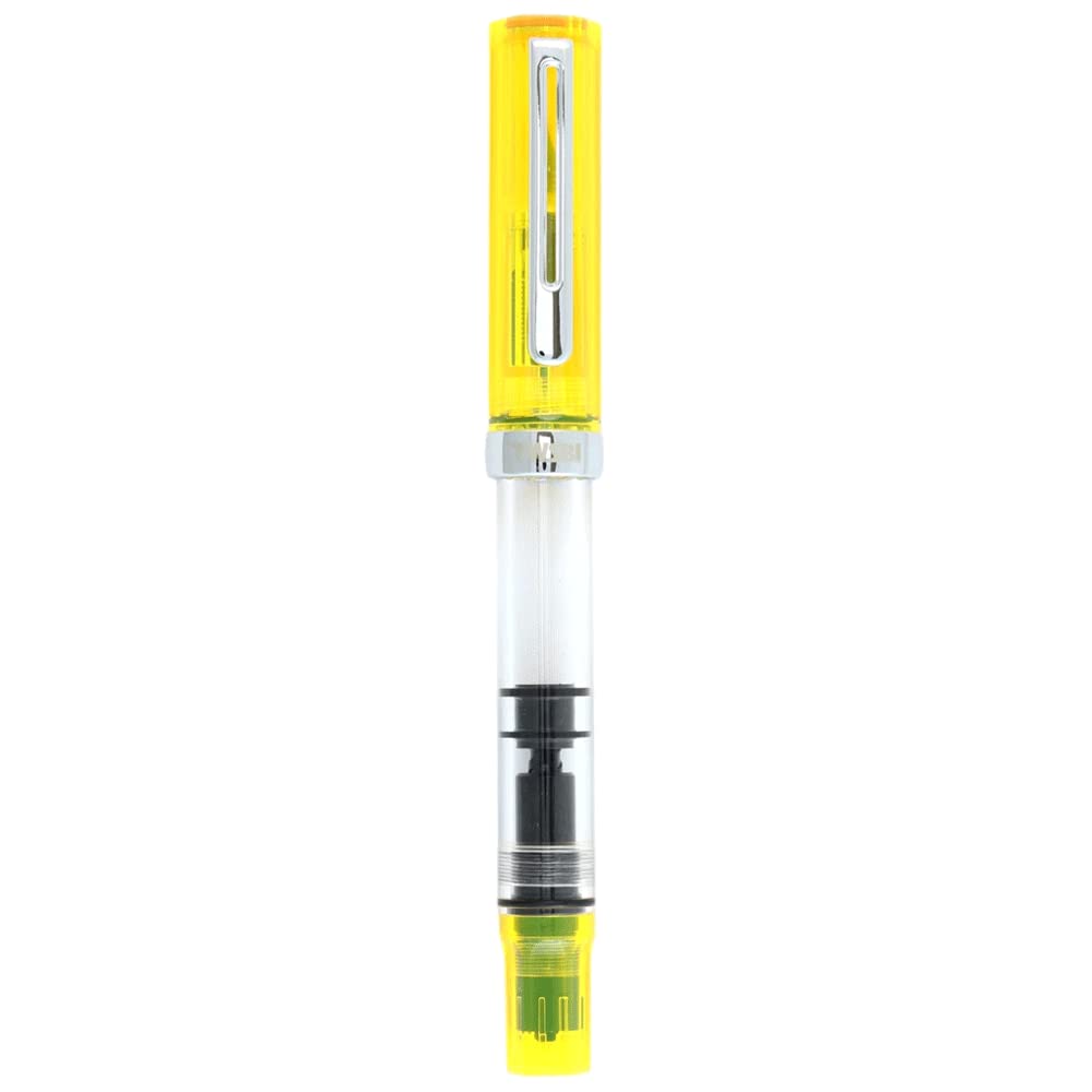 TWSBI, Fountain Pen - ECO TRANSPARENT YELLOW (Stub 1.1).