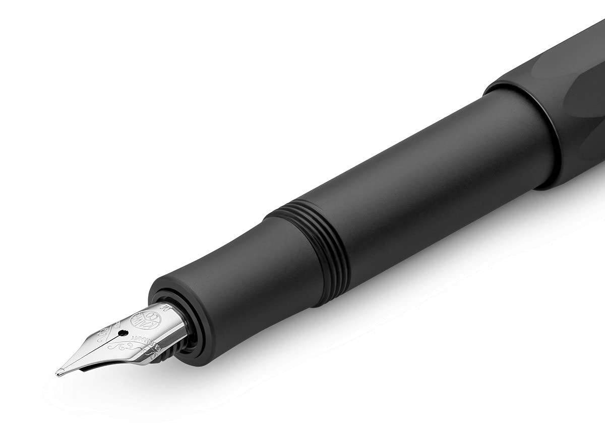 Kaweco AL Sport fountain pen black Pen Nib: EF (extra fine)