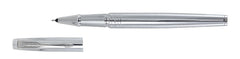 Parker Aster Shiny Chrome Trim Roller Ball Pen | Body Color - Shiny chrome| Ink Color - Blue