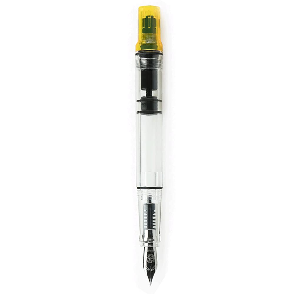 TWSBI, Fountain Pen - ECO TRANSPARENT YELLOW (Stub 1.1).