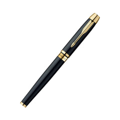 Parker Odyssey LACQUE Black with Gold Trim Fountain Pen – Medium Nib