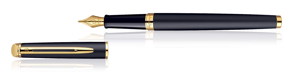 Waterman Hemisphere GT Fountain Pen - Matt Black