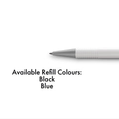 LAMY logo M White Ballpoint Pen Blue Refill