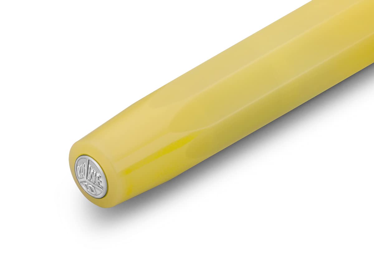 Kaweco Frosted Sport Fountain Pen-Sweet Banana (Medium Nib)