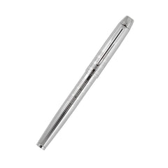 Parker Odyssey Chrome Trim Fountain Ball Pen | Body Color - Silver | Ink Color - Blue