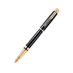 Parker Odyssey LACQUE Black with Gold Trim Fountain Pen – Medium Nib