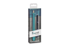 Kaweco PERKEO Fountain Pen Pack Breezy Teal Medium