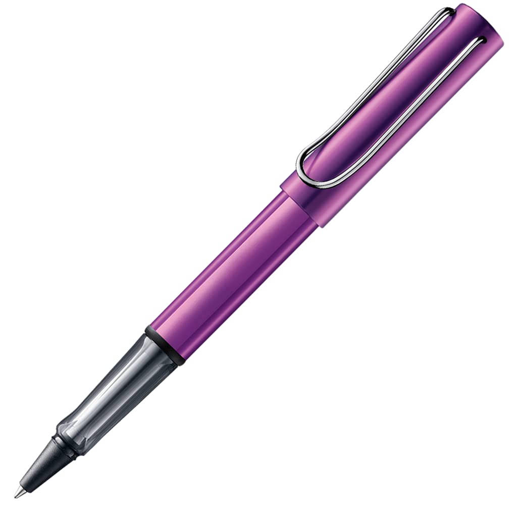 Lamy ALSTAR ROLLER BALL PEN LILAC COLOR-METAL ANODIZED BODY WITH M-63 BLACK REFILL