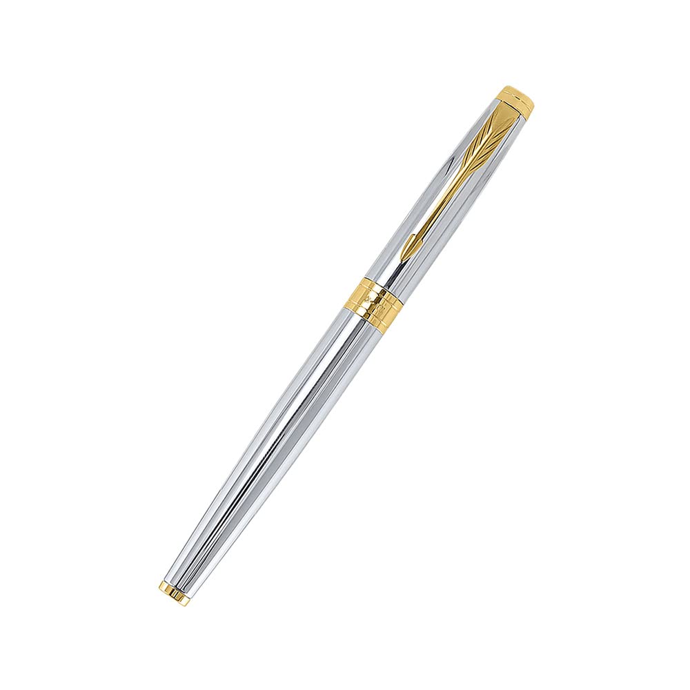 Parker ASTER SHINY CHROME GT FOUNTAIN PEN CHROME