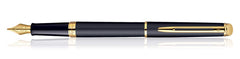 Waterman Hemisphere GT Fountain Pen - Matt Black