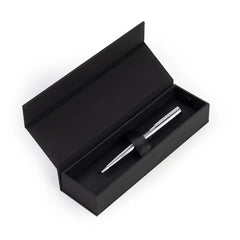 Hugo Boss Label Ballpoint Pen - Chrome