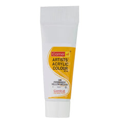 CAMEL ARTISTS' ACRYLIC COLOUR - PERMANENT YELLOW MEDIUM (338) - TUBE OF 40 ML