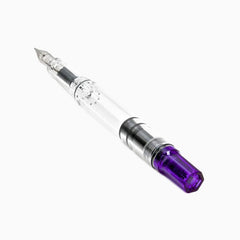 TWSBI ECO TRANSPARENT PURPLE FOUNTAIN PEN,FINE NIB