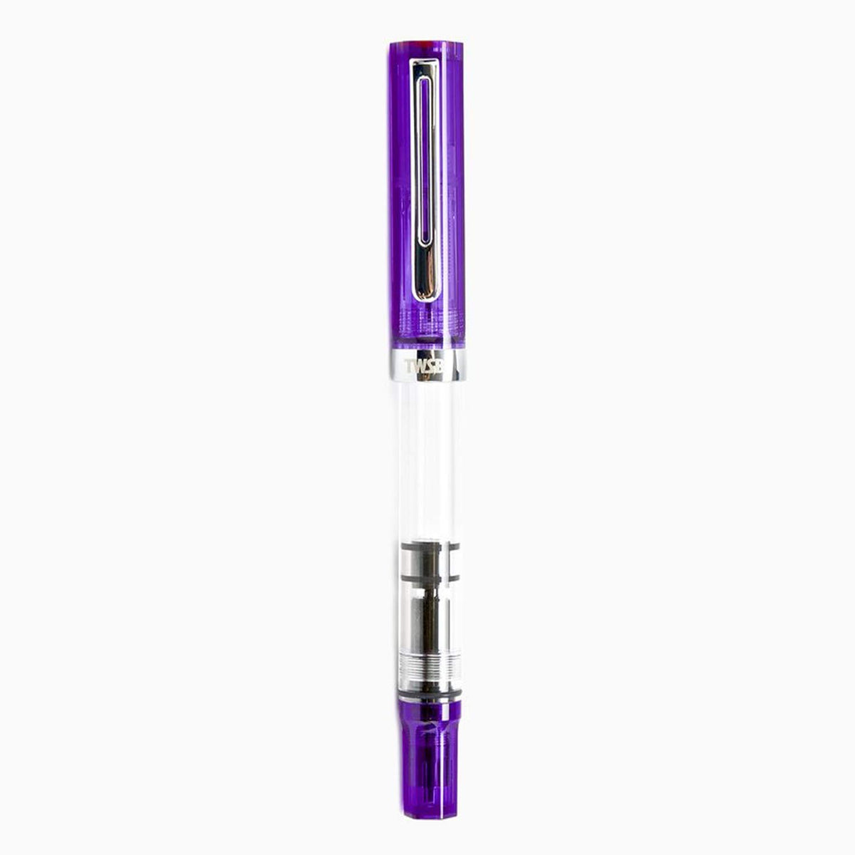 TWSBI ECO TRANSPARENT PURPLE FOUNTAIN PEN,FINE NIB