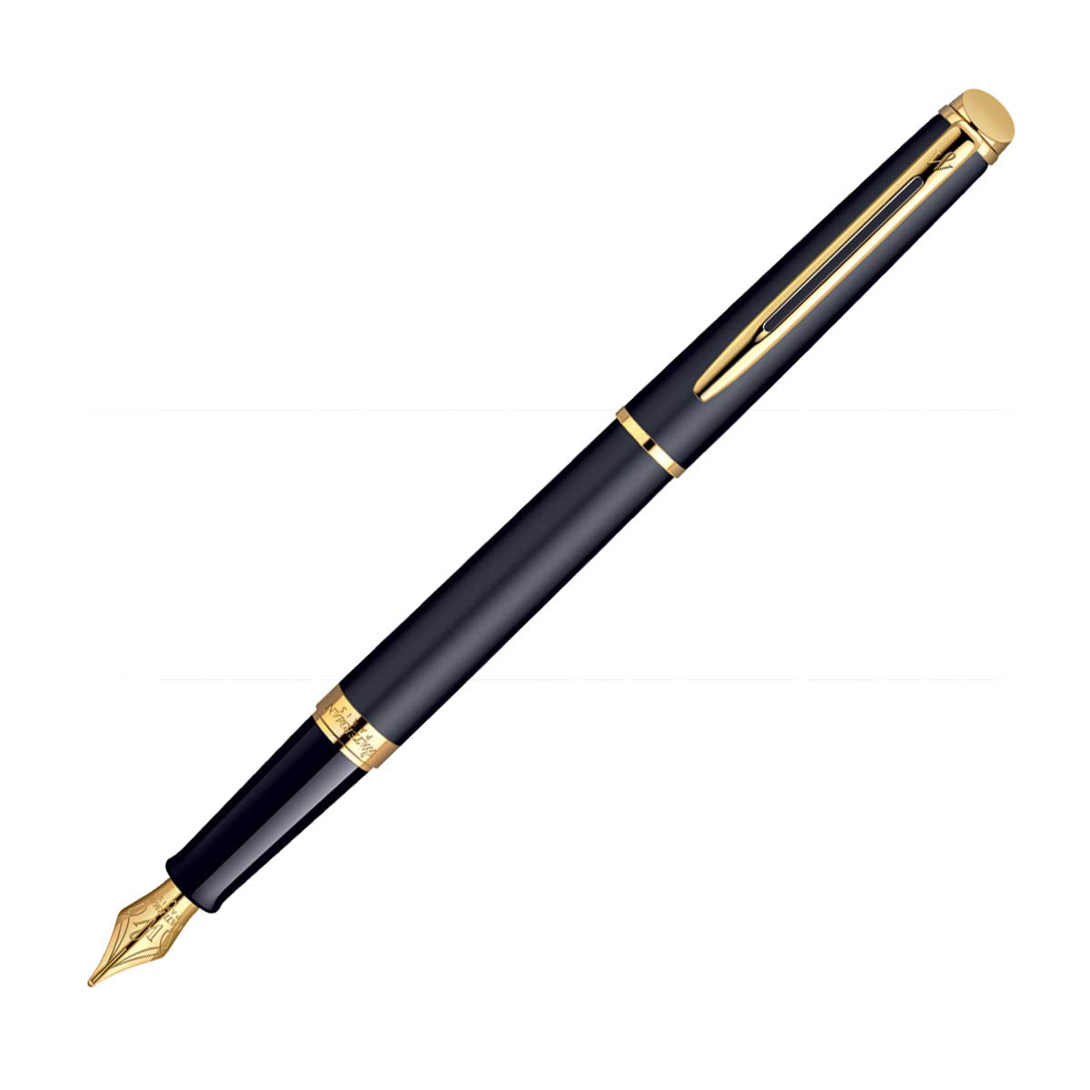 Waterman Hemisphere GT Fountain Pen - Matt Black