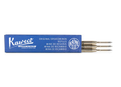 3 Kaweco ball pen refill G2 blue 1.0