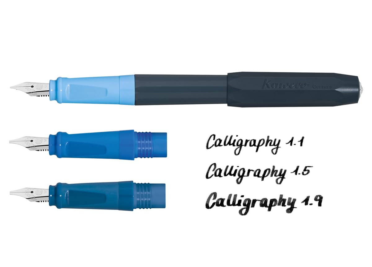 Kaweco Perkeo Calligraphy Set - Blue